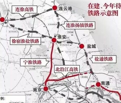 宁淮铁路年底开工！宿迁到南京更方便啦