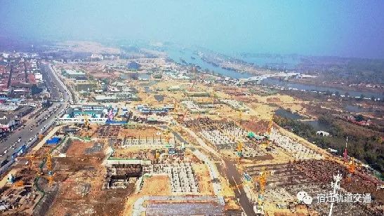 皂河龙运城、宿迁市第一高级中学等宿迁重点工程建设最新进展~