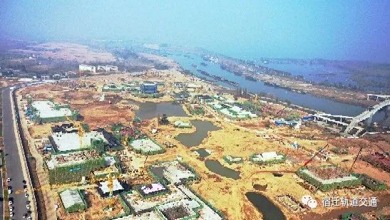 皂河龙运城、宿迁市第一高级中学等宿迁重点工程建设最新进展~