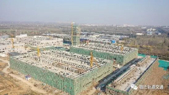 皂河龙运城、宿迁市第一高级中学等宿迁重点工程建设最新进展~