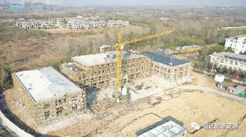 皂河龙运城、宿迁市第一高级中学等宿迁重点工程建设最新进展~