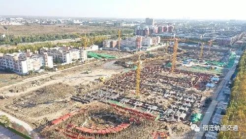 皂河龙运城、宿迁市第一高级中学等宿迁重点工程建设最新进展~