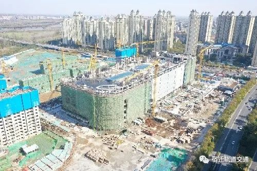 皂河龙运城、宿迁市第一高级中学等宿迁重点工程建设最新进展~