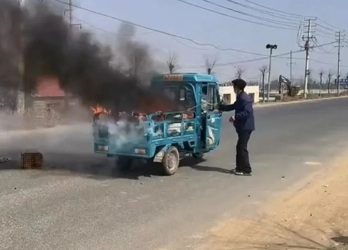 电动三轮车变“火”车，宿迁消防“秒”出警