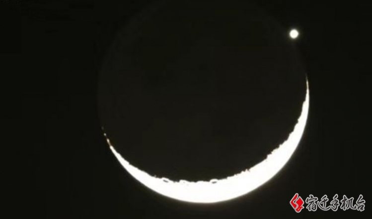 昨晚夜空“月掩金星” 您看到了吗？