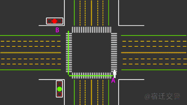 路口“二次过街”正确通行方式，你了解吗?